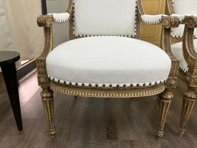 Pair Of 19th Century French Louis XVI Style Chairs