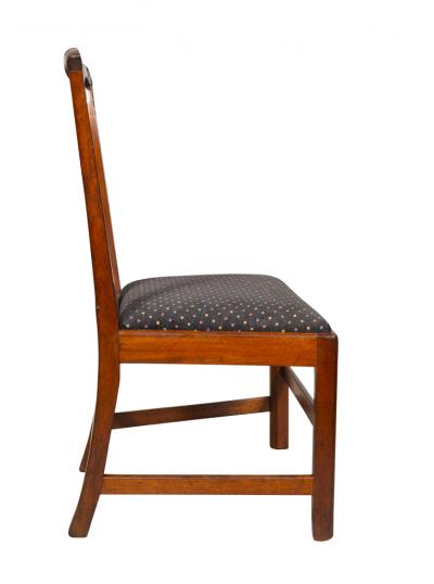 Pair Of American Chippendale Walnut Side Chairs