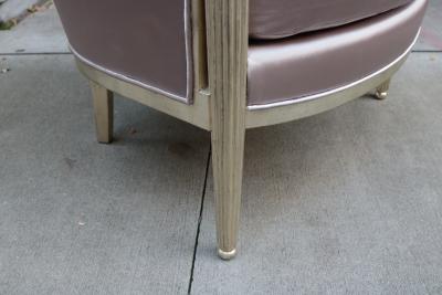 Pair Of Art Deco Giltwood Bergeres France 1930s