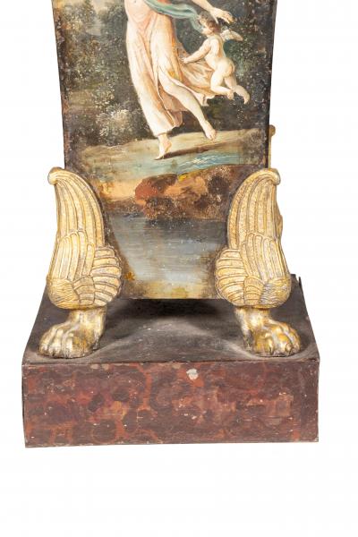 Pair Of Charles X Painted Tole Vases