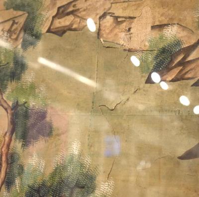 Pair Of Chinese Export Wallpaper Panels