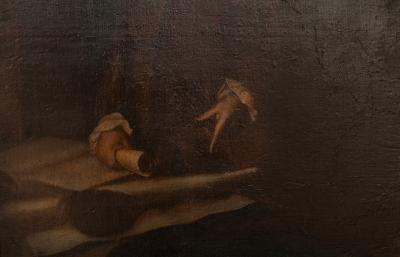 Pair Of English Oil On Canvas Portraits Of Gentleman