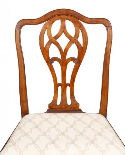 Pair Of Federal Mahogany Side Chairs