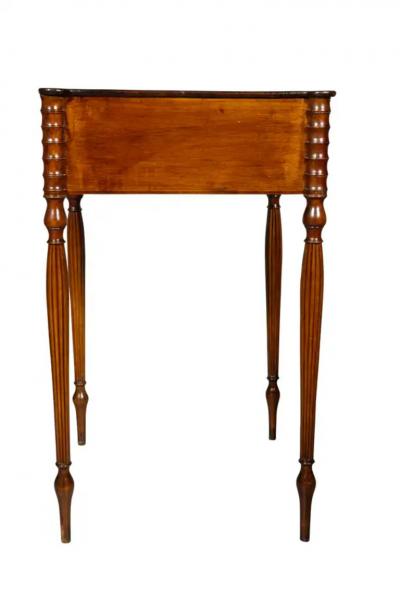 Pair Of Federal Style Mahogany Bedside Tables