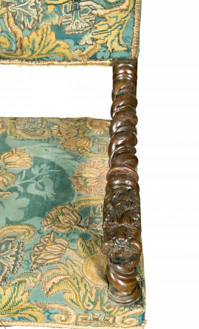 Pair Of Flemish Baroque Walnut Armchairs