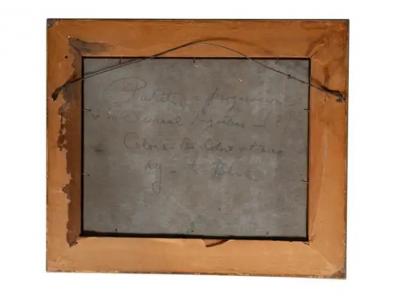 Pair Of Framed OIl Paintings Of Santa Barbara By DeWitt Parshall