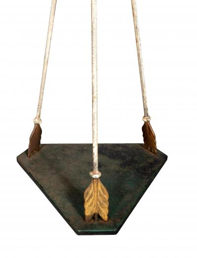 Pair Of French Wrought Iron And Tole Planters