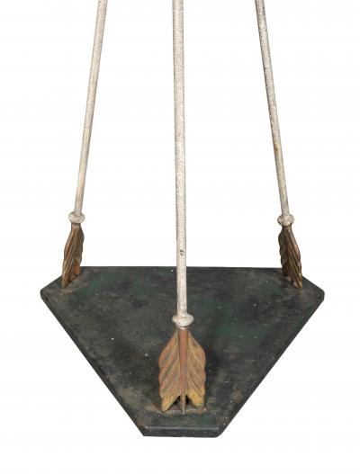 Pair Of French Wrought Iron And Tole Planters