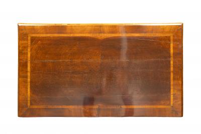 Pair Of George II Style Walnut Commodes