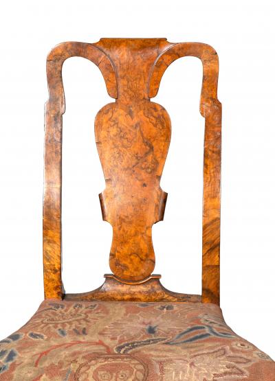 Pair Of George II Walnut Side Chairs