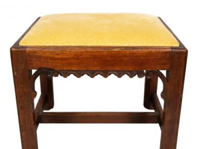 Pair Of George III Mahogany Benches