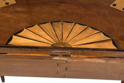 Pair Of George III Mahogany Games Tables