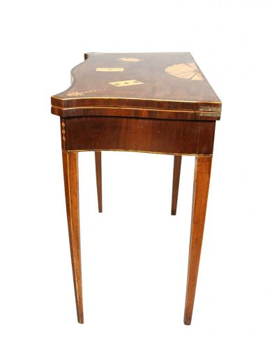 Pair Of George III Mahogany Games Tables