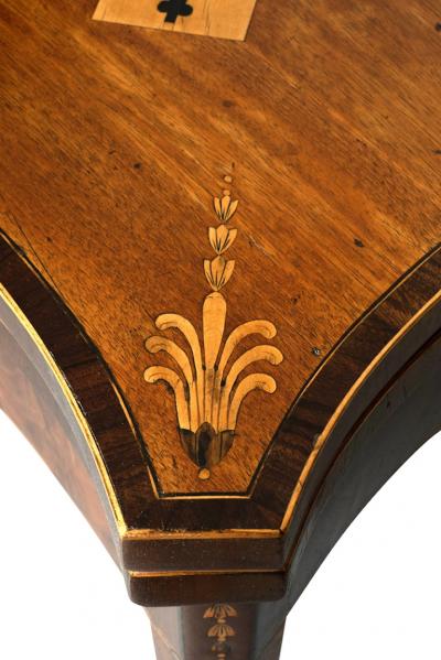 Pair Of George III Mahogany Games Tables