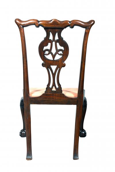 Pair Of George III Mahogany Side Chairs