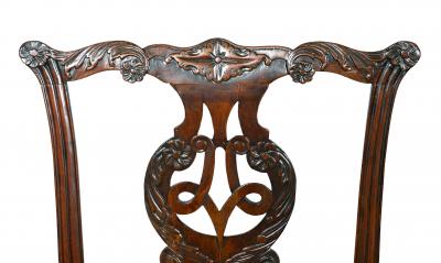 Pair Of George III Mahogany Side Chairs