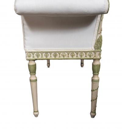 Pair Of George III Painted Window Benches