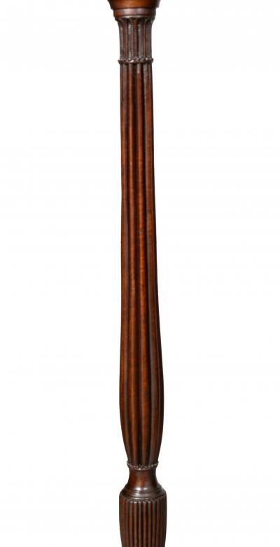 Pair Of George III Style Mahogany Candlestands