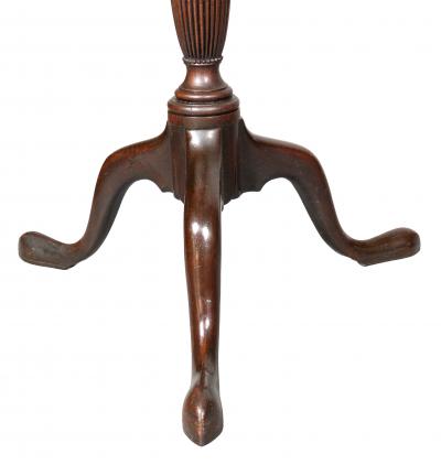 Pair Of George III Style Mahogany Candlestands