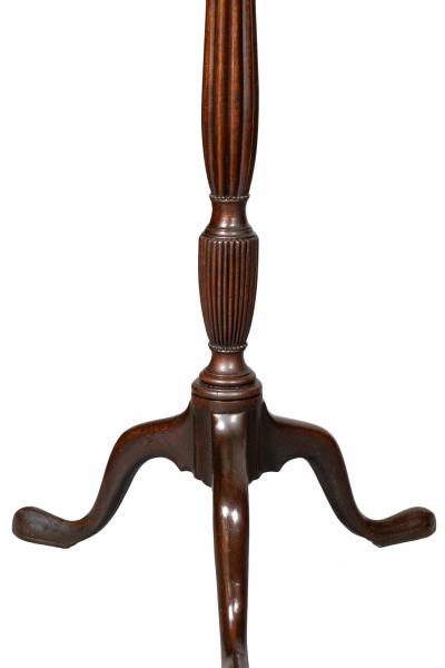 Pair Of George III Style Mahogany Candlestands