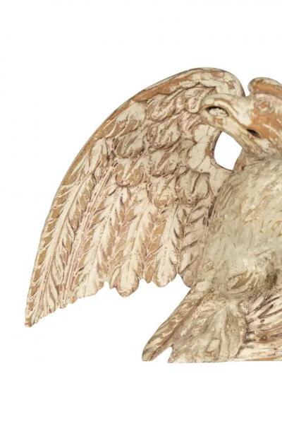 Pair Of Georgian Painted Eagles