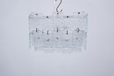Pair Of Italian Glass Suspension 1960s