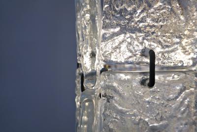 Pair Of Italian Glass Suspension 1960s