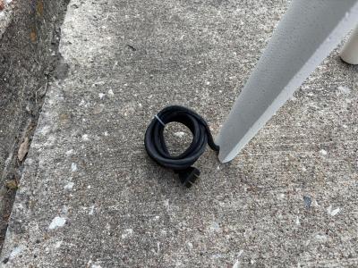 Pair Of Italian Modern Concrete Lamps