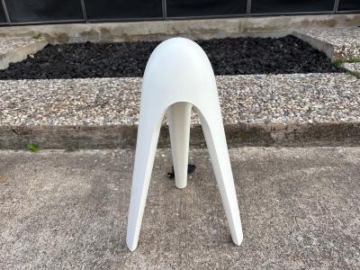 Pair Of Italian Modern Concrete Lamps