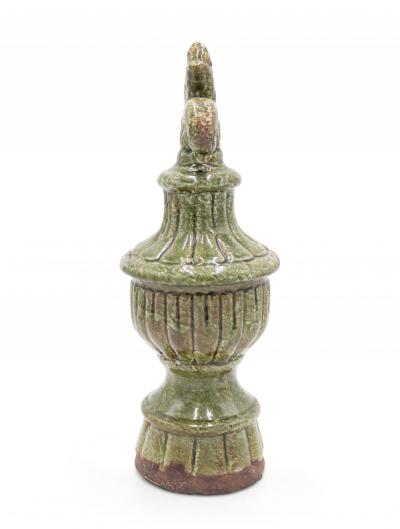 Pair Of Italian Neoclassic Style Terra Cotta Ornaments