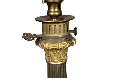 Pair Of Louis Philippe Bronze Table Lamps