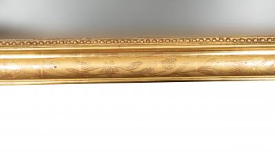 Pair Of Louis Philippe Giltwood Mirrors