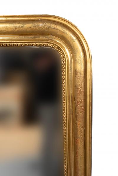 Pair Of Louis Philippe Giltwood Mirrors