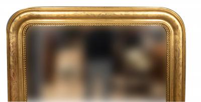 Pair Of Louis Philippe Giltwood Mirrors