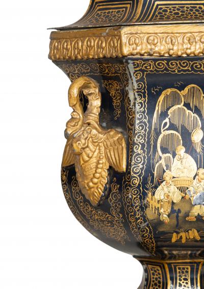 Pair Of Louis Philippe Tole Potpourri In The Chinese Export Style