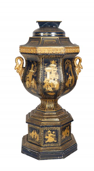 Pair Of Louis Philippe Tole Potpourri In The Chinese Export Style