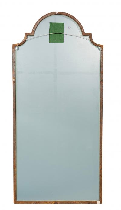 Pair Of Louis XV Style Steel Mirrors