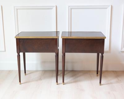 Pair Of Louis XVI Style Bedside Tables