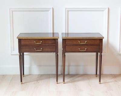 Pair Of Louis XVI Style Bedside Tables