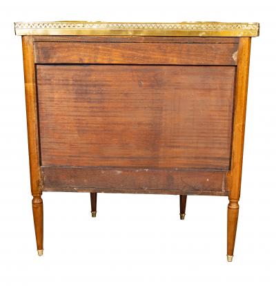 Pair Of Louis XVI Style Mahogany Petit Commodes