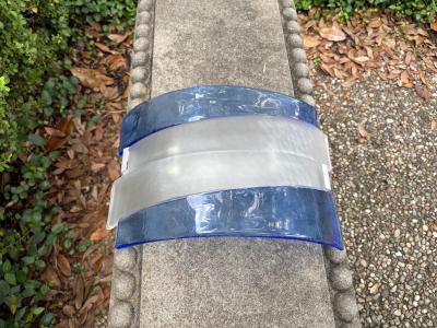 Pair Of Murano Glass Modernist Sconces