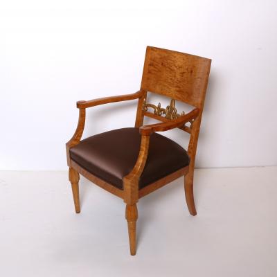 Pair Of Neoclassical Armchairs