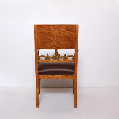 Pair Of Neoclassical Armchairs