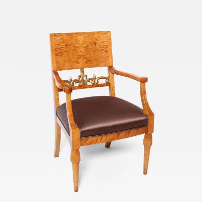 Pair Of Neoclassical Armchairs