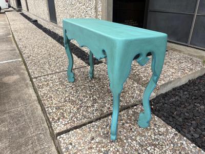 Pair Of Post Modern Console Tables