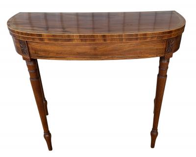 Pair Of Regency Mahogany Games Tables