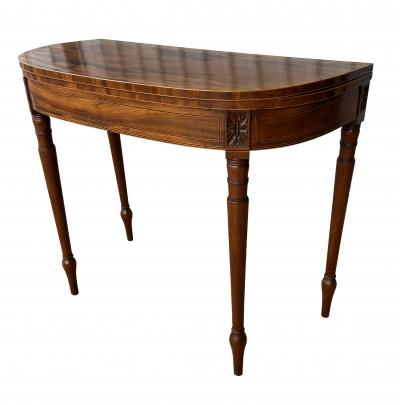 Pair Of Regency Mahogany Games Tables