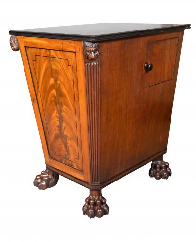 Pair Of Regency Mahogany Side Cabinets