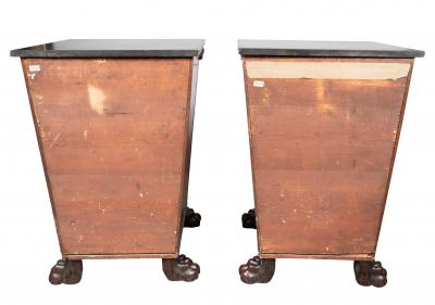 Pair Of Regency Mahogany Side Cabinets