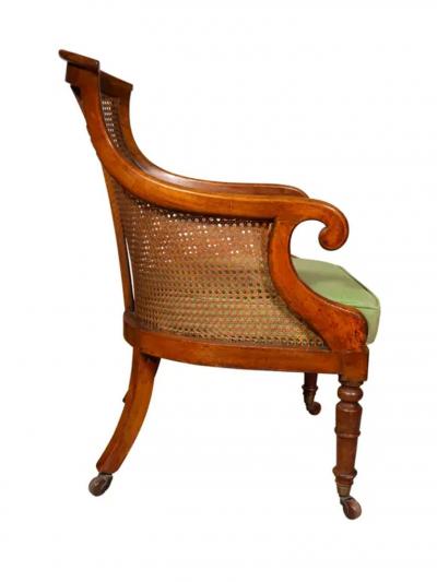Pair Of Regency Mahogany Tub Chairs